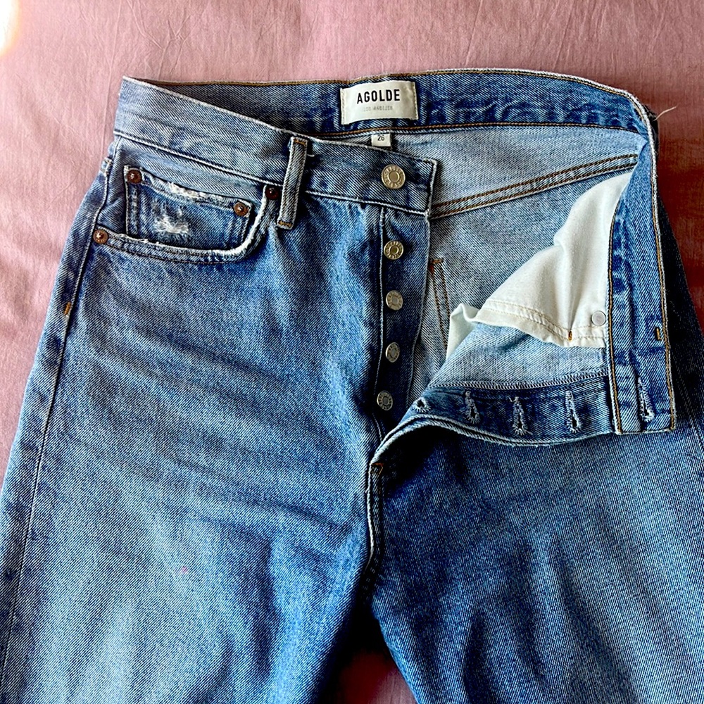 AGolde 90s pinch waist jeans 26